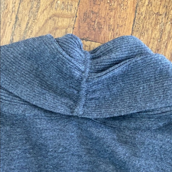 NWT WHBM Gray Fitted Open Front Tunic Cardigan - Picture 10 of 10